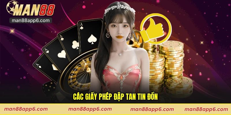 Các giấy phép đập tan tin đồn