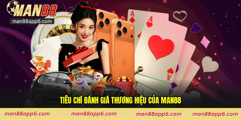 Tiêu chí đánh giá thương hiệu của Man88